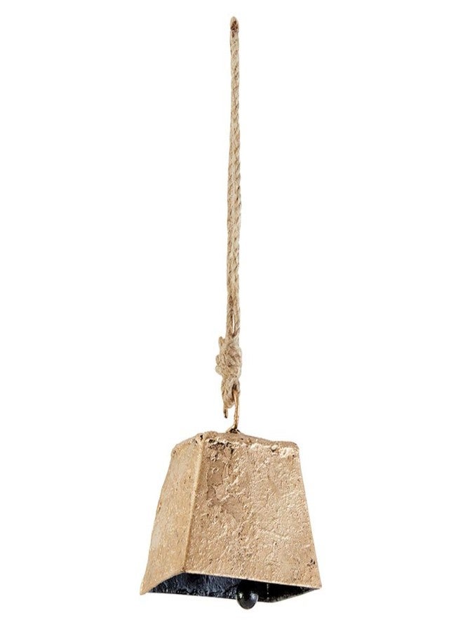 47th & Main Rustic Hanging Bells Gold Vintage Bell for Décor, X-Small, Square - Image 1